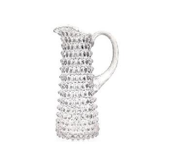 Glass jug - Broc hérisson 1L